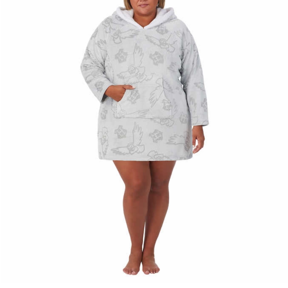 Harry Potter Ladies' Fleece Lounger w/ Cozy Hood
